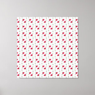 Carnation Rotation Canvas Print
