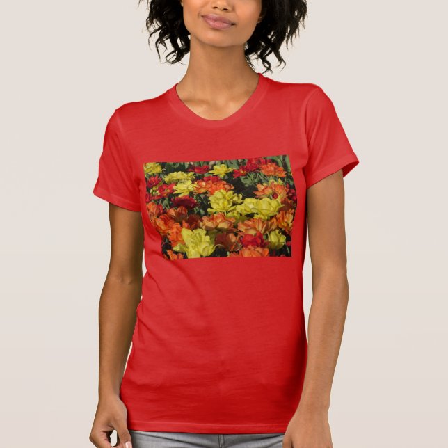 Carnation T-Shirt (Red) (Front)