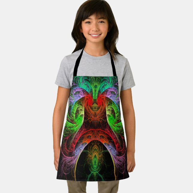 Carnaval Abstract Art Apron (Insitu)