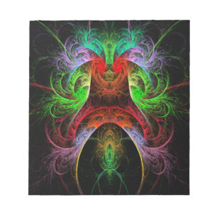 Carnaval Abstract Art Notepad