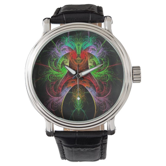 Carnaval Abstract Art Watch (Front)