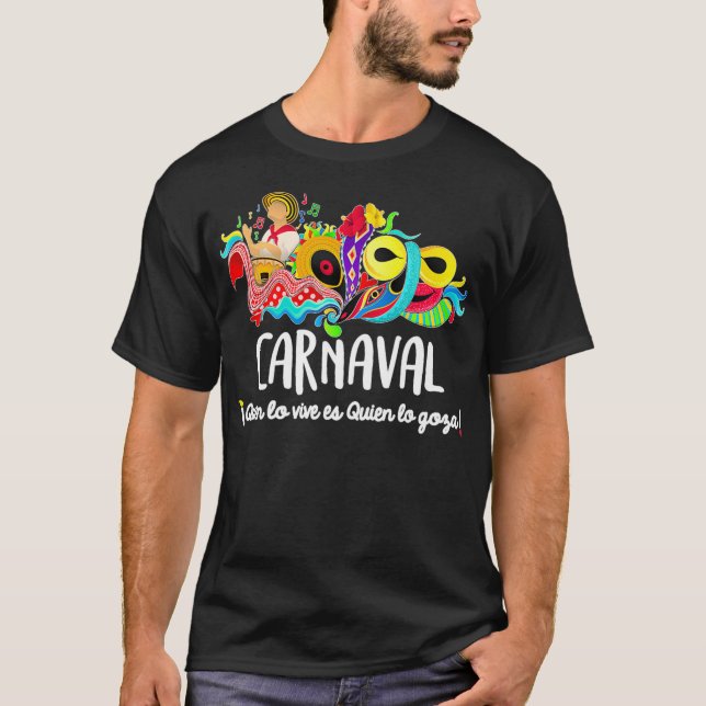 Carnaval de Barranquilla Marimonda Premium T-Shirt (Front)
