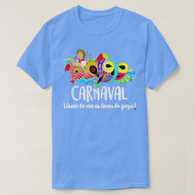 Carnaval De Barranquilla Marimonda  T-Shirt (Design Front)