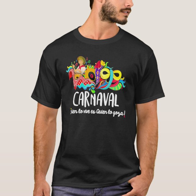 Carnaval De Barranquilla Marimonda T-Shirt (Front)