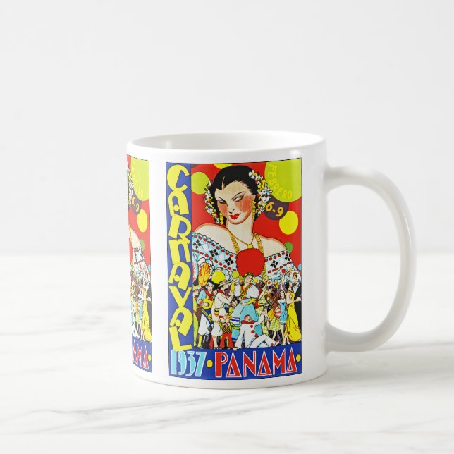 Carnaval in Panama Coffee Mug (Right)