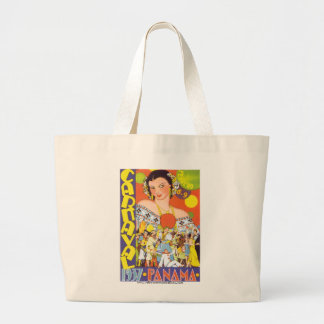 Carnaval in Panama Large Tote Bag