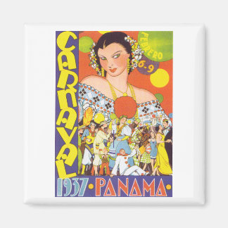 Carnaval in Panama Magnet