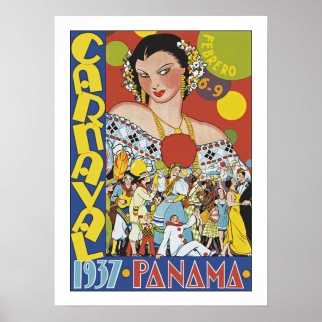 Carnaval in Panama Poster (Front)