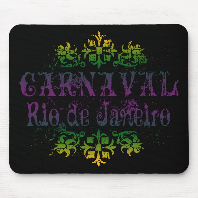 Carnaval Rio de Janeiro Mouse Pad (Front)