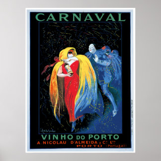 "Carnaval" Vinho do Porto Poster