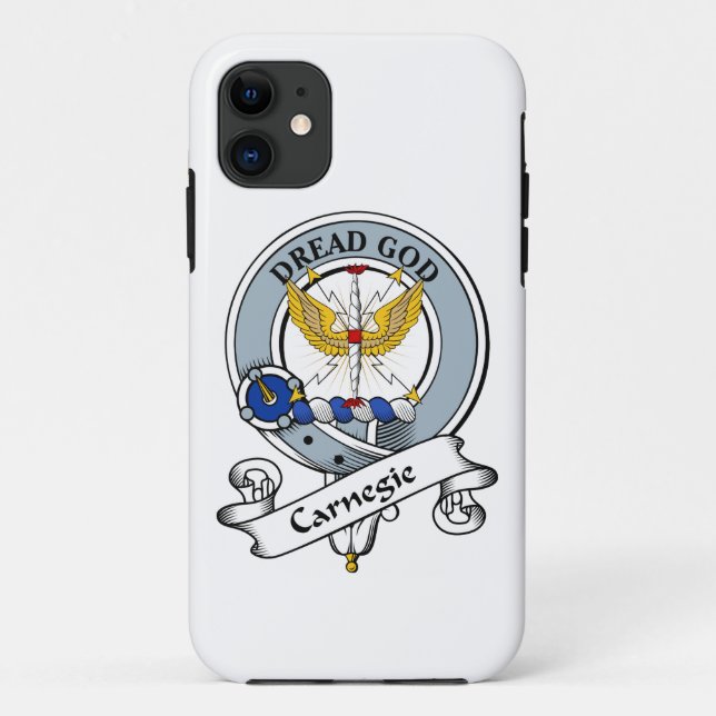 Carnegie Clan Badge Case-Mate iPhone Case (Back)