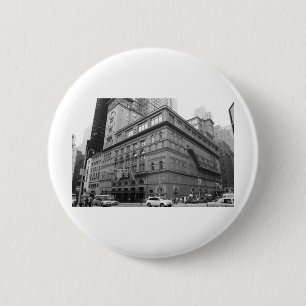 Carnegie Hall 6 Cm Round Badge