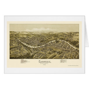 Carnegie, PA Panoramic Map - 1897