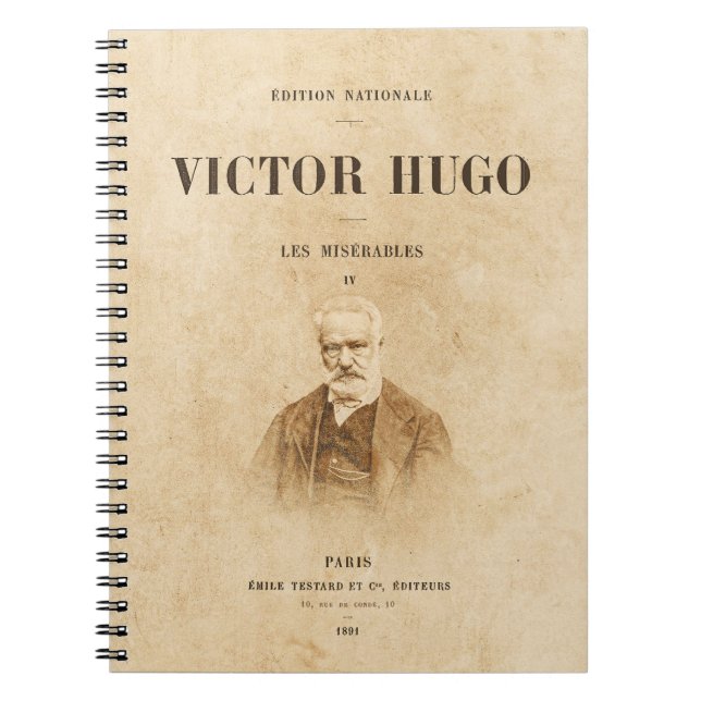 Carnet - Victor Hugo Notebook (Front)