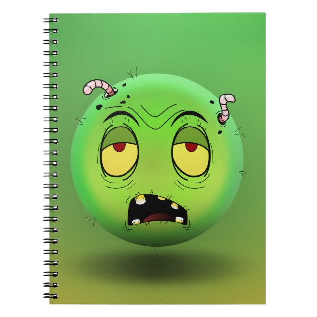 Carnet Zombiemoji Notebook (Front)
