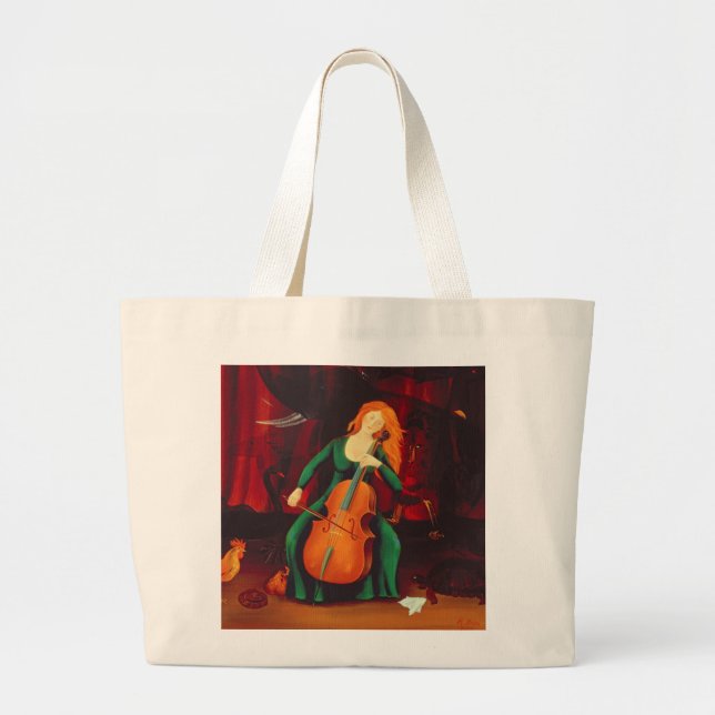 Carneval des Animeaux 2001 Large Tote Bag (Front)