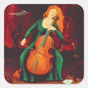 Carneval des Animeaux 2001 Square Sticker