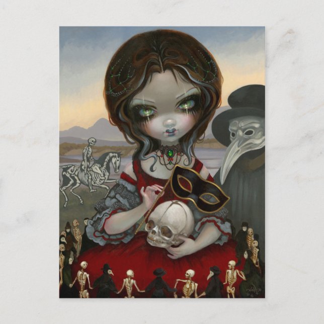 "Carnevale di Morte" Postcard (Front)