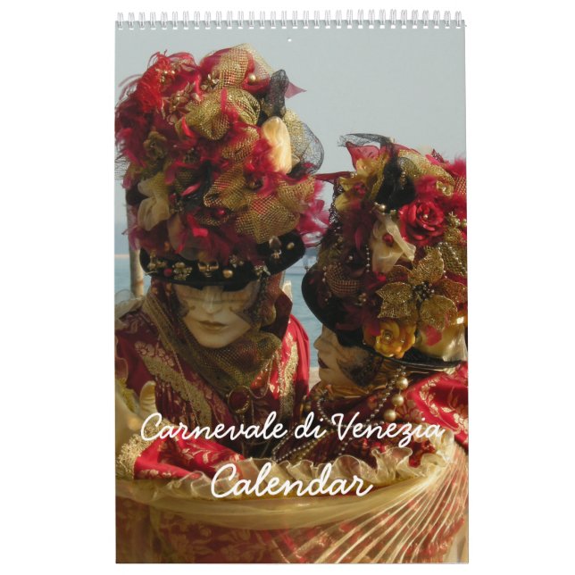 Carnevale di Venezia - Venice Carnival Calendar (Cover)