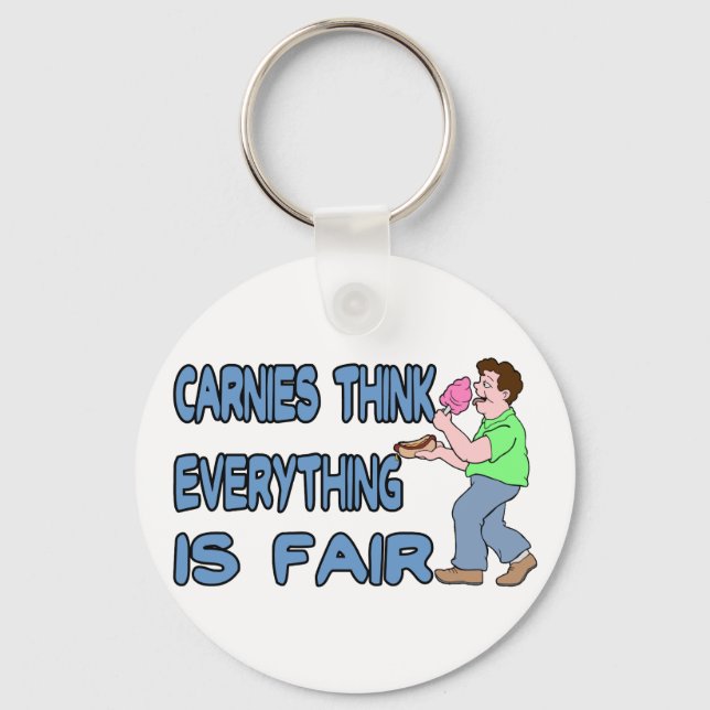 Carnies Think Key Ring (Front)