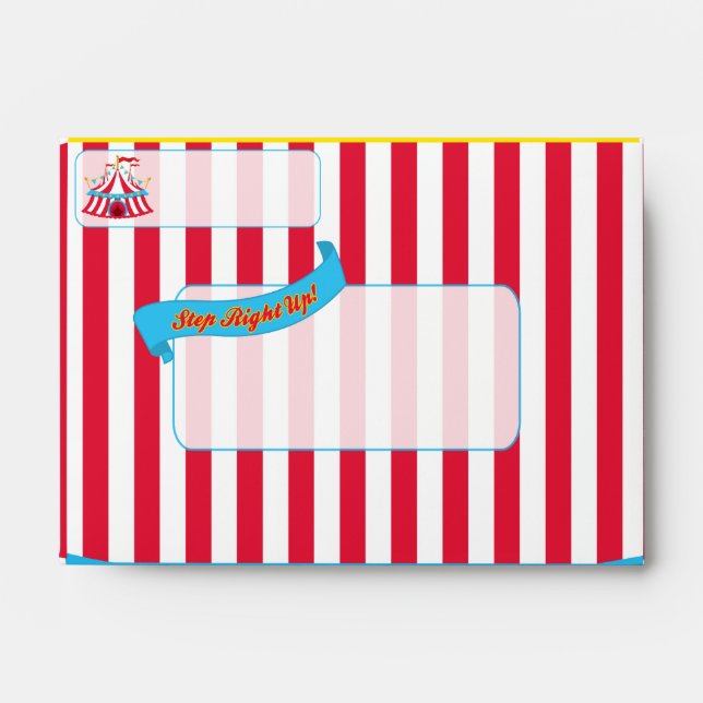 Carnival and Circus Envelopes (Front)