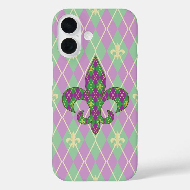 Carnival Argyle Case-Mate Phone Case (Back)