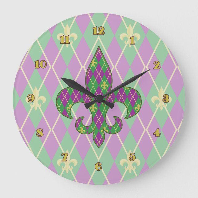 Carnival Argyle Clock (Front)
