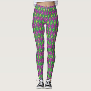 Carnival Argyle Leggings