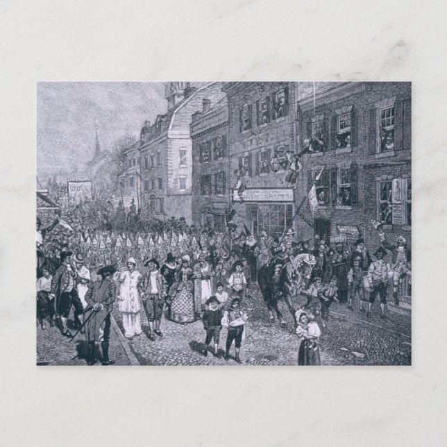 Carnival at Philadelphia Postcard (Front)