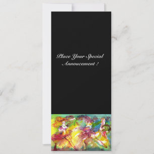 CARNIVAL BALLET / Venetian Masquerade, Dance Music Invitation