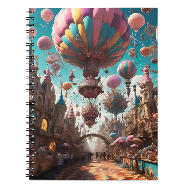 Carnival Balloon Festival  Notebook (Front)