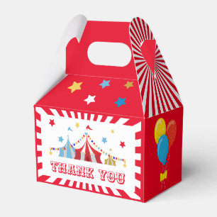 Carnival Birthday Party Favour Box