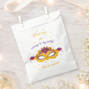 Carnival Birthday Party Thank you Favour Bags