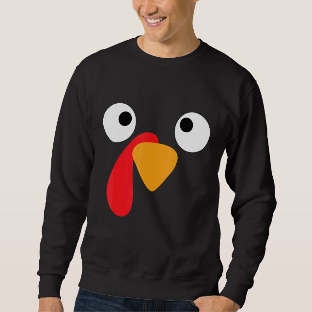 Carnival Carnival Chicken Rooster Turkey Sweatshirt (Front)