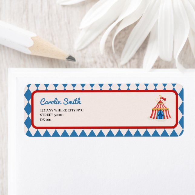 carnival circus retro script baby shower (Insitu)