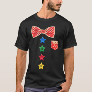Carnival Circus Wacky Clown Outfit for Boy & Girl T-Shirt