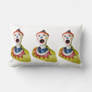 Carnival Clowns Lumbar Cushion