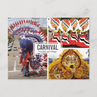 Carnival Collage (Multi-view) Postcard