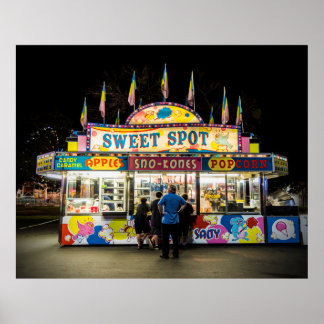 Carnival Concession Stand Poster