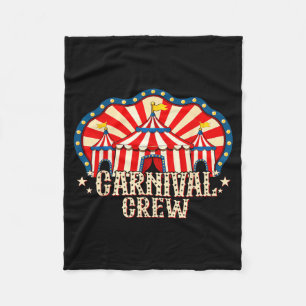 Carnival Crew Funny Circus Staff Costume Festival Fleece Blanket