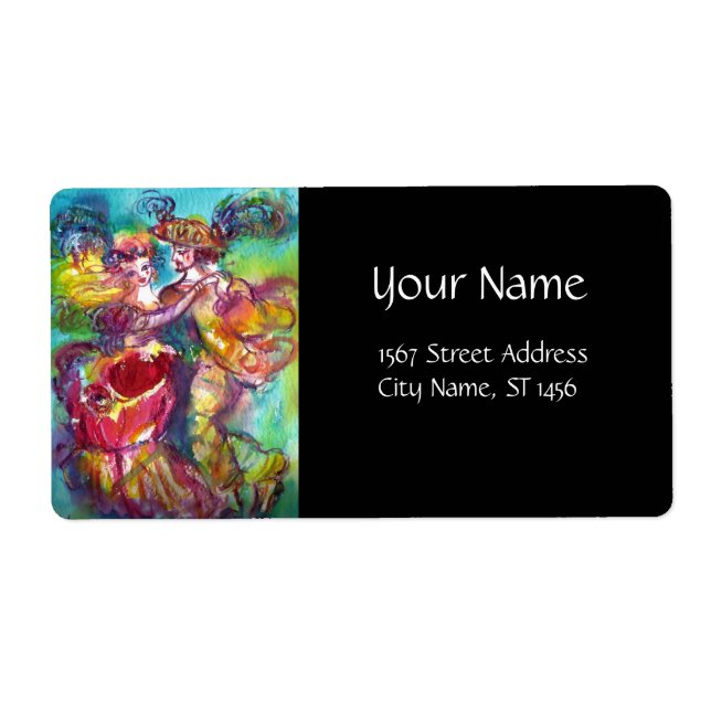 CARNIVAL DANCE Venetian Masquerade Ball (Front)