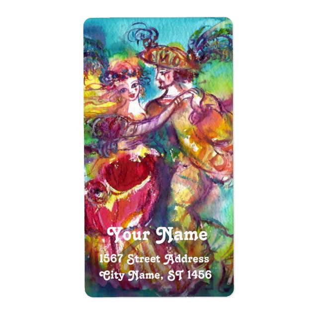 CARNIVAL DANCE Venetian Masquerade Ball (Front)