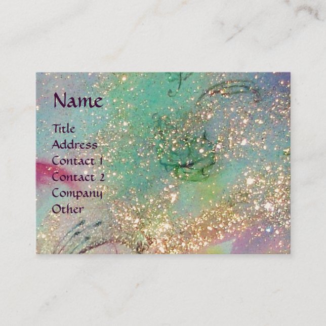 CARNIVAL DANCE / Venetian Masquerade Ball Business Card (Front)