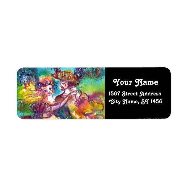 CARNIVAL DANCE Venetian Masquerade Dancers (Front)