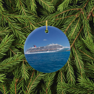 Carnival Dream Cruise Ship Ceramic Ornament