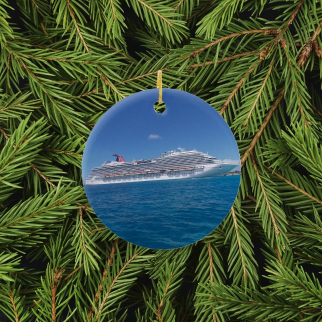 Carnival Dream Cruise Ship Ceramic Ornament (Creator Uploaded)