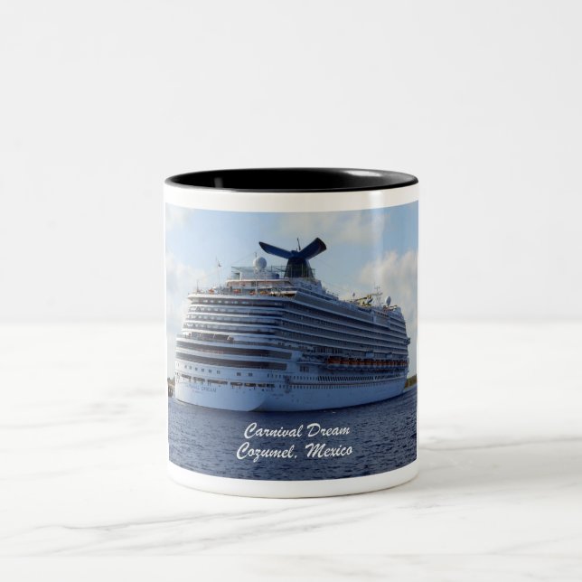 Carnival Dream Two-Tone Coffee Mug (Center)