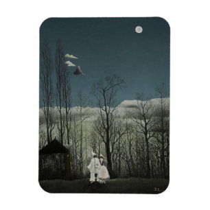 Carnival Evening, Henri Rousseau oil painting 1886 Magnet