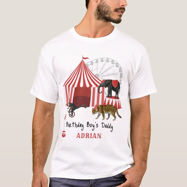 Carnival Festival Big Top Birthday Theme (Front)