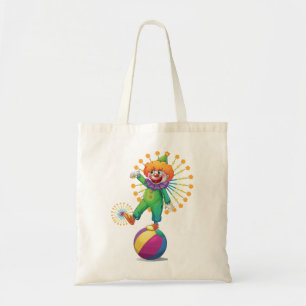 Carnival Festival Theme cute Joker Design Tote Bag
